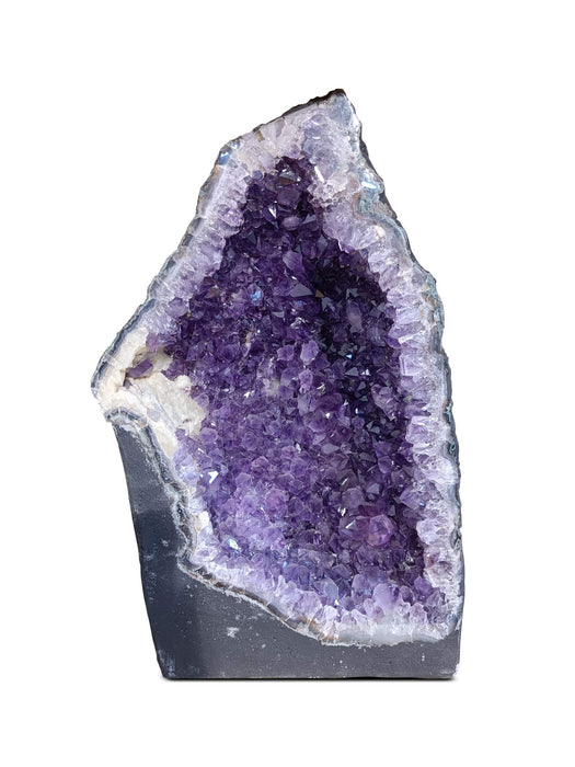 Amethyst Geode with Base Amethyst Cathedral, Amethyst Crystal Cathedral Geode, Crystal Amethyst Church Cathedral Display