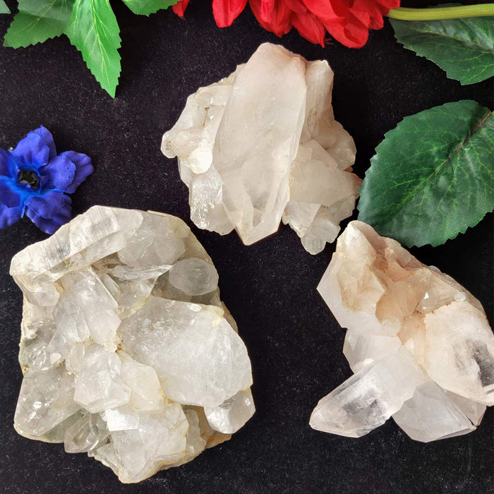 Clear Quartz Cluster Points