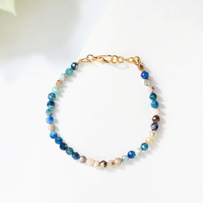 K2 Bracelet In 4mm Faceted Beads