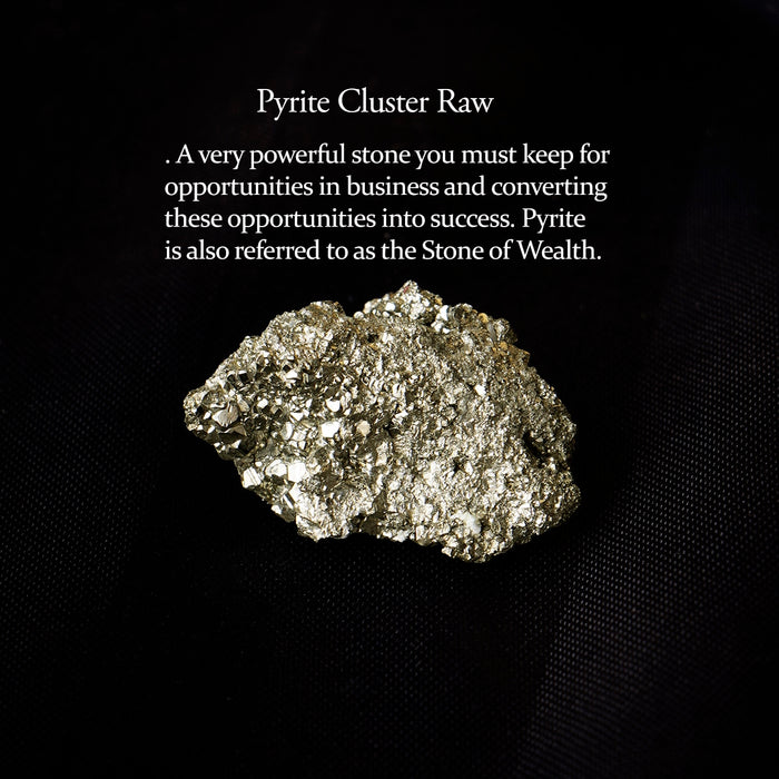 Natural Pyrite Stone Cluster – Boost Prosperity and Success with Spectacular Energy