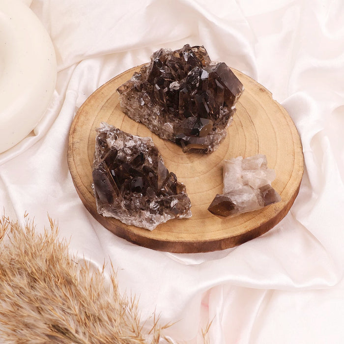 Smoky Quartz Cluster: Healing Benefits, Properties, and Uses