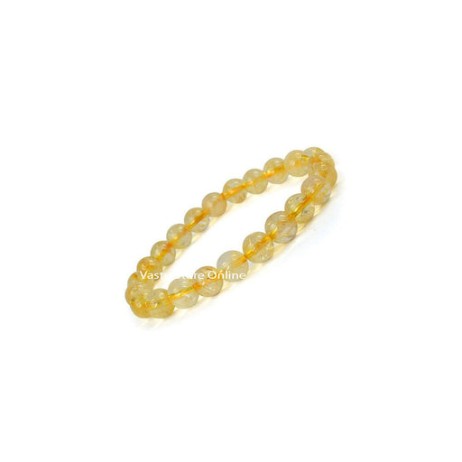 Citrine Round Crystal Bracelet in India, US, UK, Australia, Europe