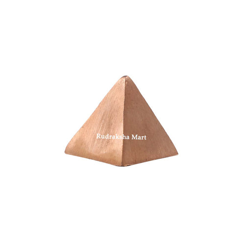 Copper PYRAMID, 8.5 Inch Solid Copper Pyramid With Sri Yantra
