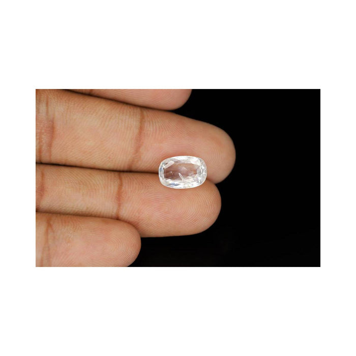 Natural White Sapphire - 12 in India, US, UK, Australia, Europe